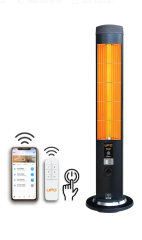 UFO Therapy Smart 2300W Mobil Uyumlu, Uzaktan Kumandalı, Tasarruf Modlu ve Programlanabilir Kule Tipi Isıtıcı