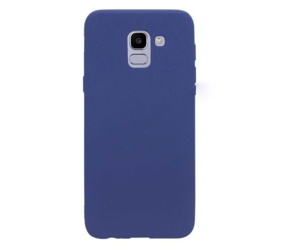 SAMSUNG J6 2018 PREMIUM SİLİKON MAVİ