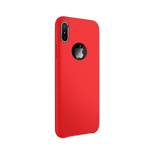 Joyroom Apple iPhone XR Lyber Serisi Renkli Silikon Kılıf Apple iPhone XR Kırmızı