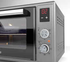 FERRE 45-710 Siyah Dijital Mini Fırın