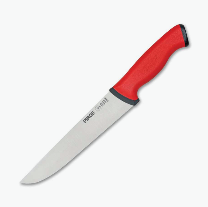 Pirge 34104 DUO KASAP BIÇAĞI NO:4 21 CM-KIRMIZI