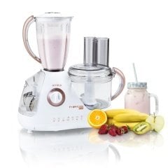 Arnica Prokit 444 Plus  800 W 3 Kademeli 1.5 lt Hazneli Mutfak Robotu Rose