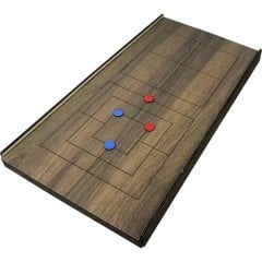 Fingerball Slingpuck + Santraç + Dama + 3 Taş ve 9 Taş 5 In 1 Oyun Seti