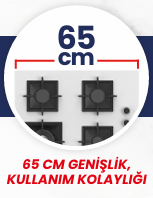 FERRE   SC408-WFA  ANKASTRE OCAK BEYAZ