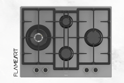 FERRE   ED078-WFA  ANKASTRE CAM OCAK GRİ