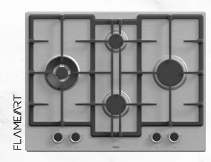 FERRE  ED071-WFA  ANKASTRE EMAYE OCAK GRİ