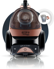 Arnica Tesla Premium Toz Torbasız Elektrikli Süpürge SİYAH- Rose