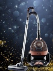 Arnica Tesla Premium Toz Torbasız Elektrikli Süpürge SİYAH- Rose