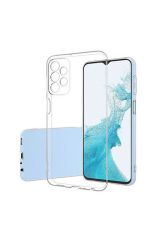 Samsung A23 Tıpalı Şeffaf Silikon