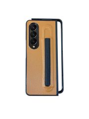 Samsung Z Fold 3 Ön-Arka Standlı Kalemli Kılıf