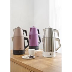 Emsan Bella Gusto Susuz Çalışma Emniyetli Elektrikli Çaycı Violet