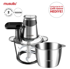 MUSULLU RONDO DOĞRAYICI - 3 Litre (Rendeli) MSL-1226-3