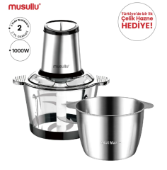 MUSULLU RONDO DOĞRAYICI - 3 Litre MSL-1222-3