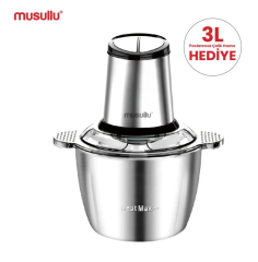 MUSULLU RONDO DOĞRAYICI - 3 Litre MSL-1222-3