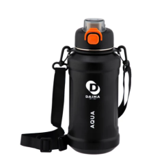 Daıma Aqua 1000 Ml Siyah Termos