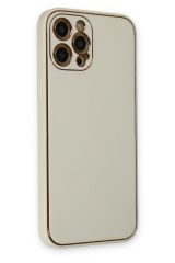 İphone 14 Pro Deri Görünümlü Coco Kapak