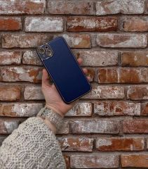İphone 14 Plus Deri Görünümlü Coco Kapak-Kılıf