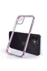 İphone 14 Pro Max Lazer Kamera Lens Korumalı Plating Telefon Kılıf&Kapak