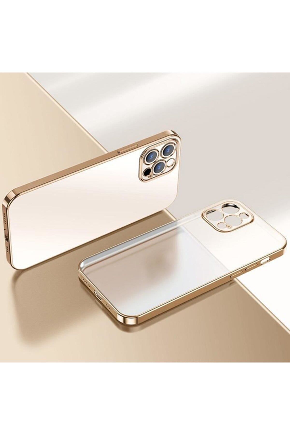 İphone 14 Plus Lazer Kamera Lens Korumalı Plating Telefon Kılıf&Kapak