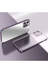 İphone 14 Plus Lazer Kamera Lens Korumalı Plating Telefon Kılıf&Kapak