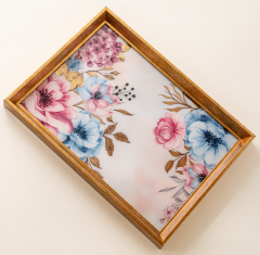 Emsan Miranda Tepsi 31x46 Cm Gold