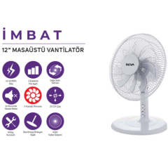 İnova İmbat 12 Masaüstü Vantilatör