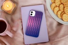 İphone 11 Dalgalı Kabartmalı Silikon Wave Telefon Kapak
