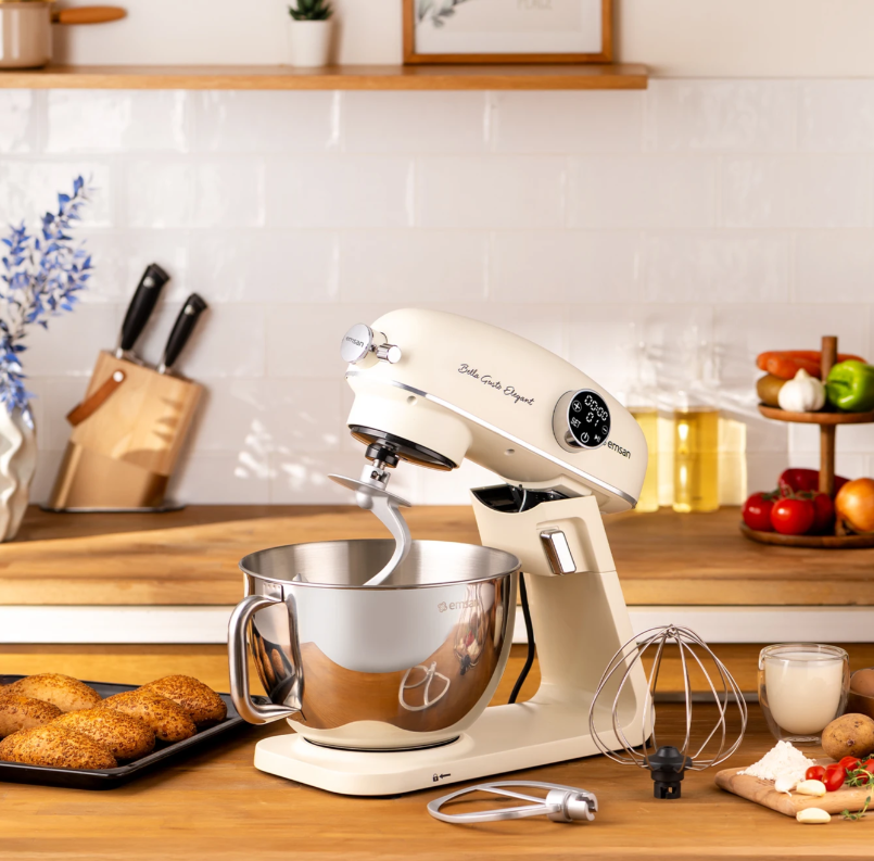 Emsan Bella Gusto Elegant Stand Mikser Krem