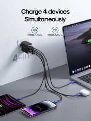 Joyroom 67 W Pd Usb Çoklu Şarj Kablosu