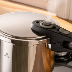 Emsan Fast Cooker Çift Emniyetli Düdüklü Tencere 6 Lt