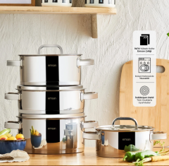 Emsan Mimosa 8 Parça Tencere Seti