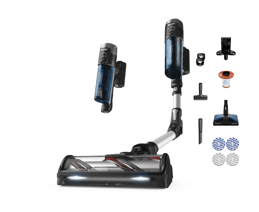 TEFAL TY9AC X-Force Flex 13.60 Allergy Aqua Aerospin Şarjlı Dikey Süpürge