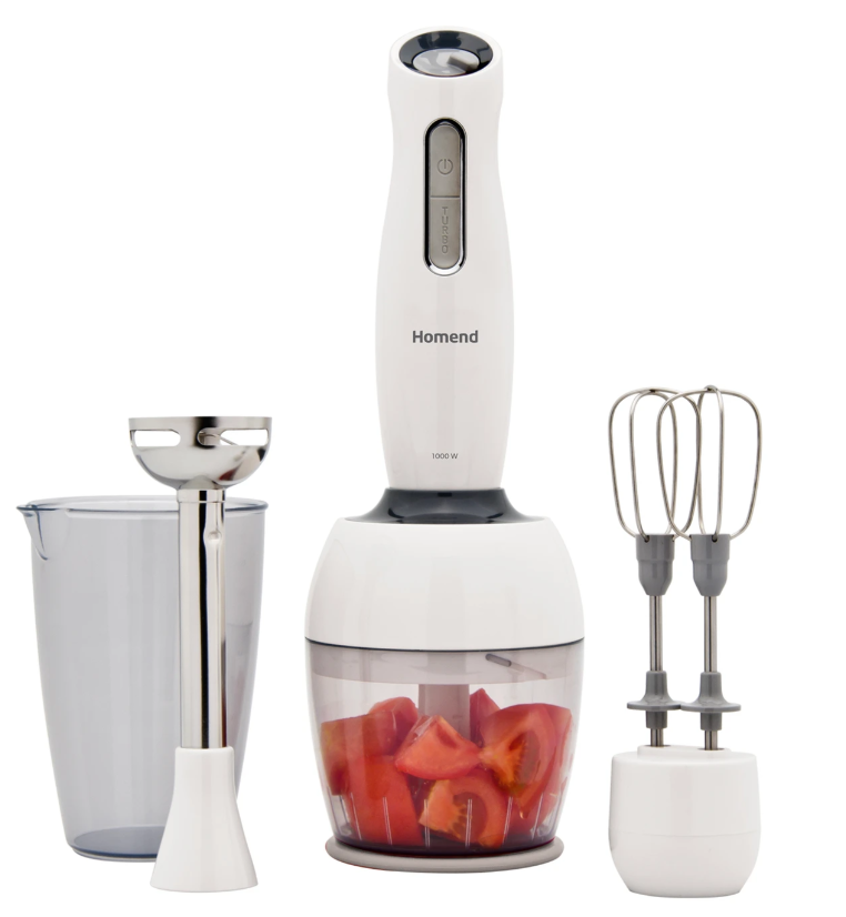 Homend Handmaid 1907H Blender Set Krem Gri