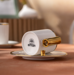 Emsan Modern 80 ml 6'lı Kahve Fincan Takımı