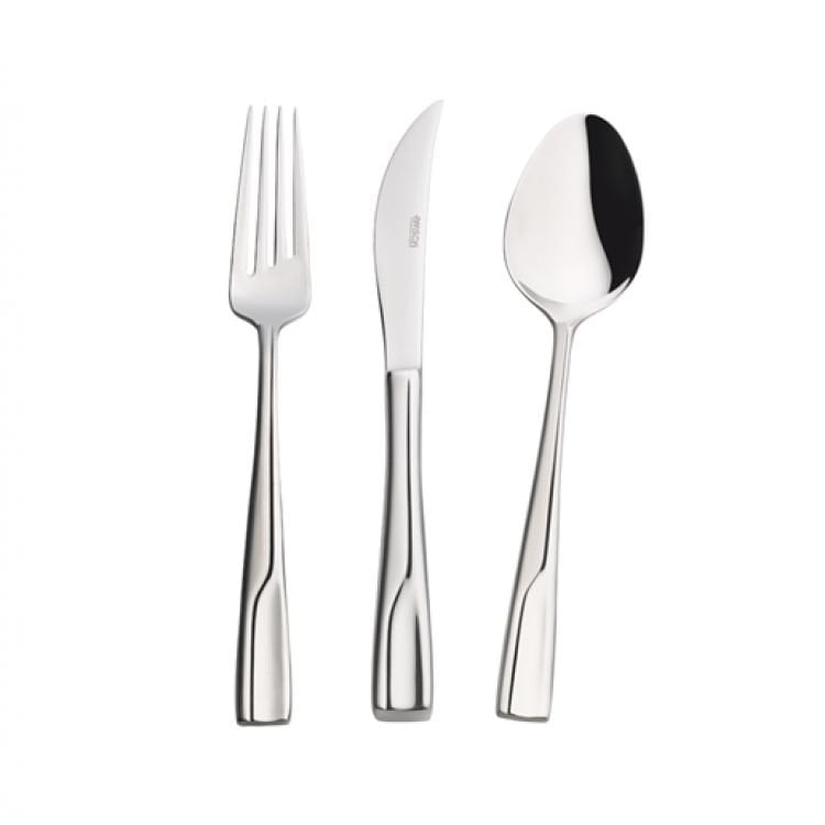 Surf 12 Kişilik 84 Parça Çatal Kaşık Bıçak Seti-Deri Sandıklı