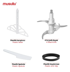 Musullu Rondo Doğrayıcı 1225-2