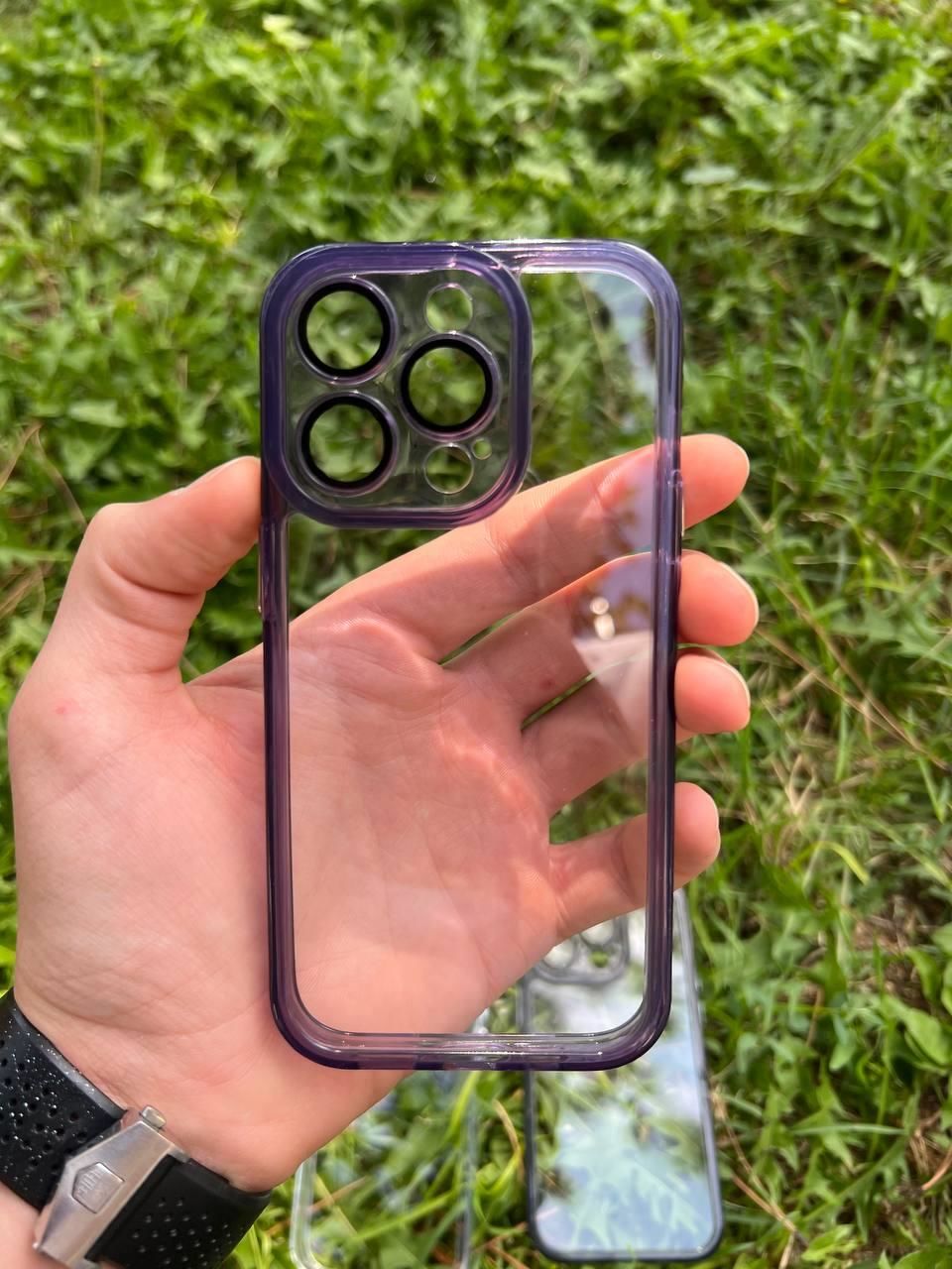 İphone 14 Plus Sp Lens Korumalı Silikon Telefon Kılıfı