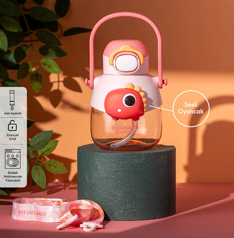 Emsan Dino Suluk Pembe 650 ml