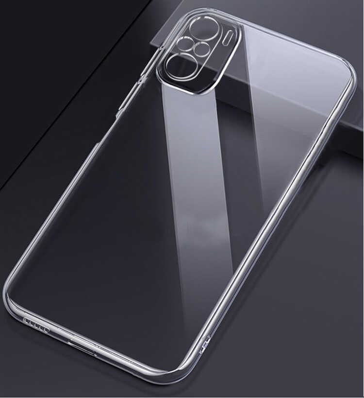 Xiaomi Redmi Note 10S- Redmi Note 10 4G Tıpalı Kamera Korumalı Şeffaf Silikon Kılıf