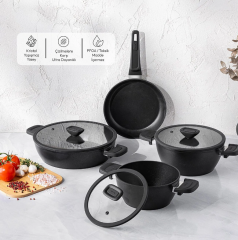 Emsan Diamente 7 Parça Tencere Seti