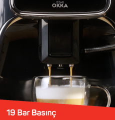 Arzum Okka Espresso Pro M | Tam Otomatik Espresso Makinesi - Bakır | OK0028-0400