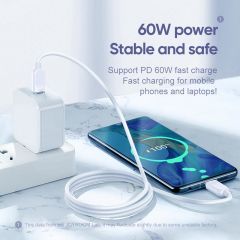 Joyroom S-M412 60W Type-C / Type-C Hızlı Şarj Kablosu 1m