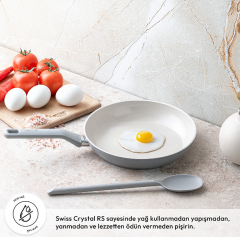 Emsan Swiss Cyrstal RS Tava Gri 26 cm