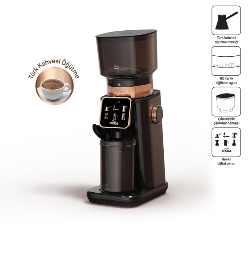 Arzum Okka Master Grind | Kahve Öğütücü - Bakır | OK0044-0400