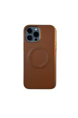 İphone 14 Pro Magsafe Leather Kapak Kılıf