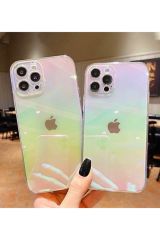 İphone 14 Pro Max Gökkuşağı Rainbow Kılıf Kapak