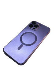 İphone 14 Pro Max Metalic Magsafe Silikon Kılıf