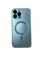 İphone 14 Pro Max Metalic Magsafe Silikon Kılıf