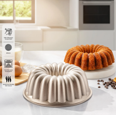 Emsan Golden Alya Döküm Kek Kalıbı 25 cm