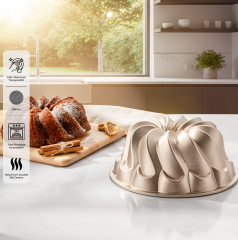 Emsan Golden Flora Döküm Kek Kalıbı 25 cm